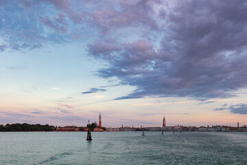 Fototapeta premium View at San Giorgio Maggiore island, Venice, Italy
