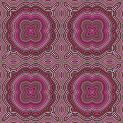 Decorative seamless pattern in ethnic style with squares and colorful lines. Abstract background for textile, wallpapers, gift wrapping, pillow, templates, shawl. Vector.