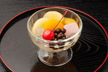 フルーツみつ豆