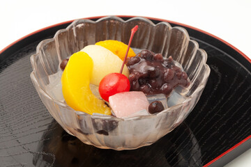 フルーツあんみつ