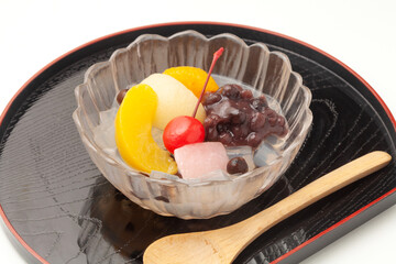 フルーツあんみつ