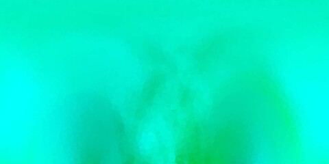 Fototapeta na wymiar Light green vector polygonal backdrop.