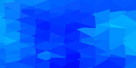 Dark blue vector gradient polygon wallpaper.