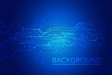 abstract technology background with hexagons , Vector abstract background shows the innovation of technology and technology concepts. Can be applied to your businesses.