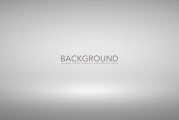Abstract gray gradient studio background, empty room showcase interior wall and floor with light from spotlight for product display