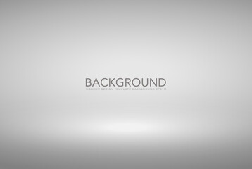 Abstract gray gradient studio background, empty room showcase interior wall and floor with light from spotlight for product display