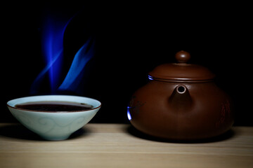 image of hot tea cup 