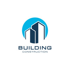 Construction, Building Logo Vector Design Template