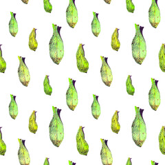 Watercolor leaves. Modern design, design backgrounds, wallpapers, packaging, wrapping paper, covers, posters.
