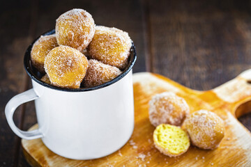 typical of fried cupcake, called 