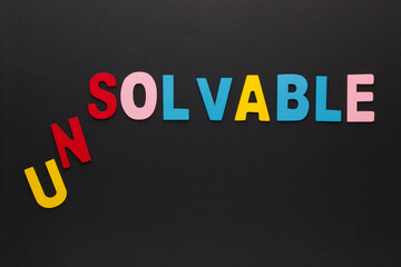  Solvable Unsolvable Concept