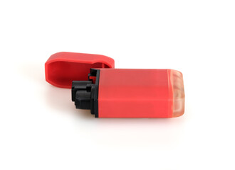 Gas lighter isolated on a white background