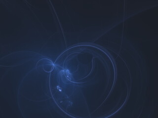 Abstract fractal art background in illustration space geometry. Colorful psychedelic background