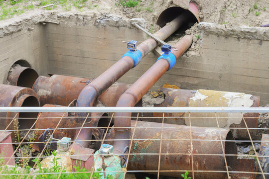 repair of water and heat supply pipelines