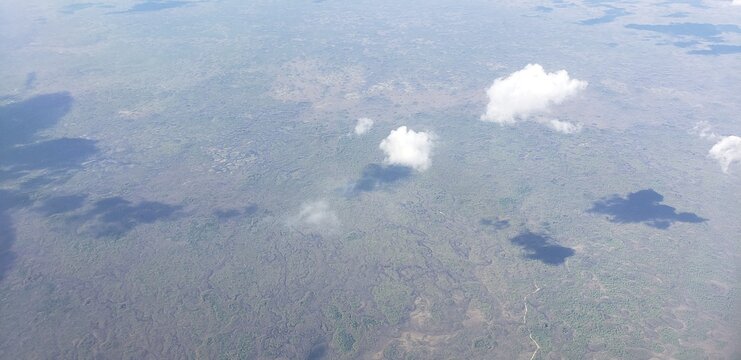 From above