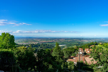 Panoramic view of the city of Turin 