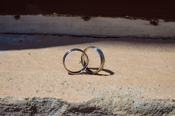 wedding rings are a symbol of eternal love