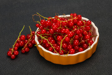 Sweet tasty fresh Red currant