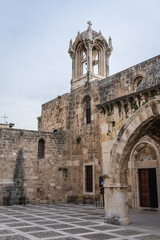 Fototapeta na wymiar St John Marcus Maronite Church in Byblos, Lebanon, one of the oldest city in the world