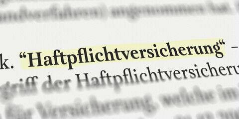 Haftpflichtversicherung