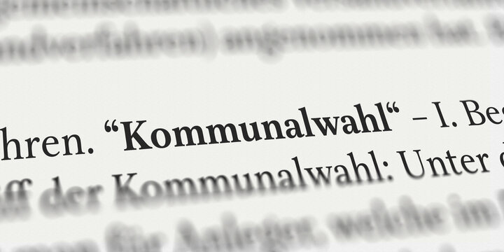 Kommunalwahl