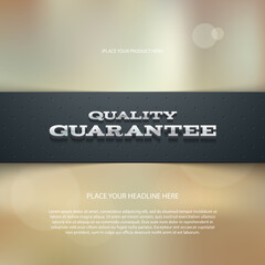 vector colorful web banner, card, flyer, e-commerce design with blurry bokeh background, 