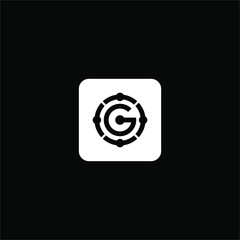 icon G logo simple, modern