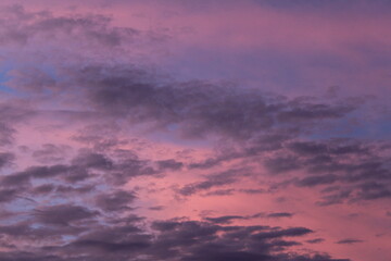 Clouds in the sky