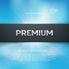 vector colorful marketing web banner, card, flyer, e-commerce background with shining summer sun, 