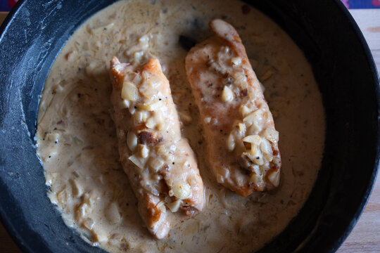 salmon dish