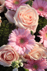Obraz na płótnie Canvas Pink wedding flowers