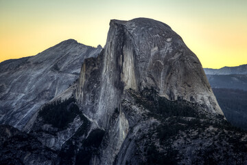 Sunrise on Glacier Point, Yosemite National Park, California