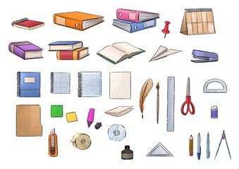 back to school illustration