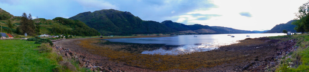 Loch Duich, Inversiehl an der Westküste von Schottland