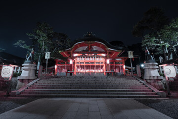 Fototapeta premium Fushimi Inari Taisha Japanese Shrine in Kyoto, Japan