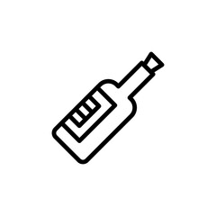 Beer concept line icon. Simple element illustration. Beer concept outline symbol design from Italy set. Can be used for web and mobile