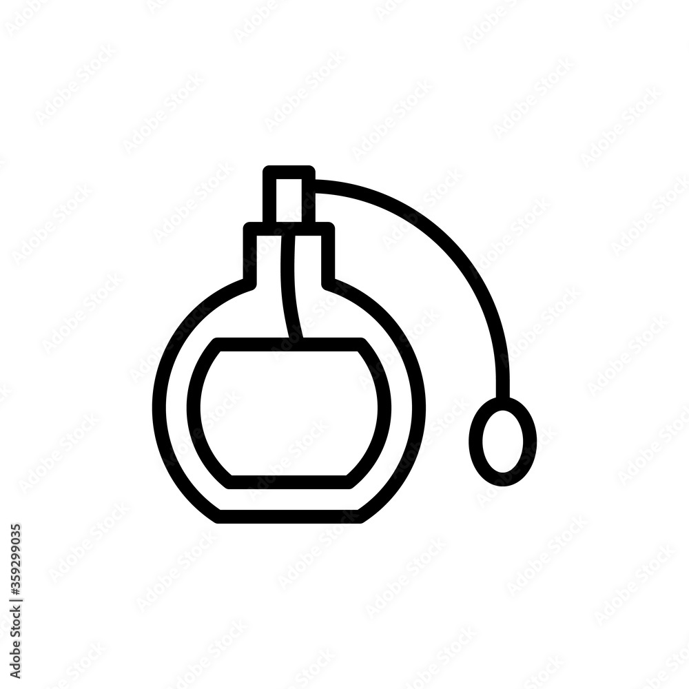 Poster perfume concept line icon. simple element illustration. perfume concept outline symbol design from i
