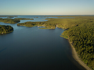 Sea and islands, Finnish sea landscape, Porvoo
Photo A shot from a drone.