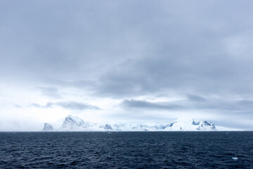 Naklejka na ściany i meble Huge iceberg in Antarctica