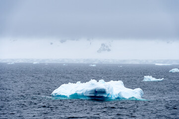 Huge iceberg in Antarctica
