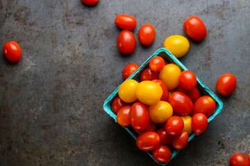 Fresh cherry tomatoes