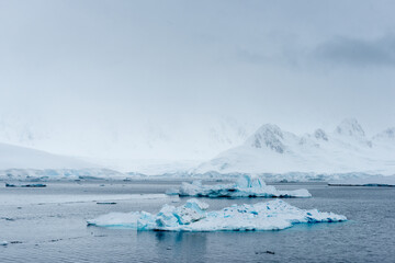 Icebergs of the South Pole