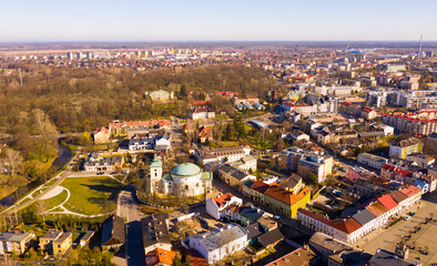 Skierniewice cityscape, Poland