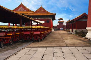 Hengdian City of Film and Television, Panorama of Beijing Forbidden City in Zhejiang Province, China