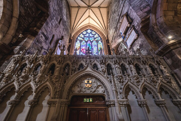 Fototapeta premium Cathedral of Saint Giles in Edinburgh city, UK