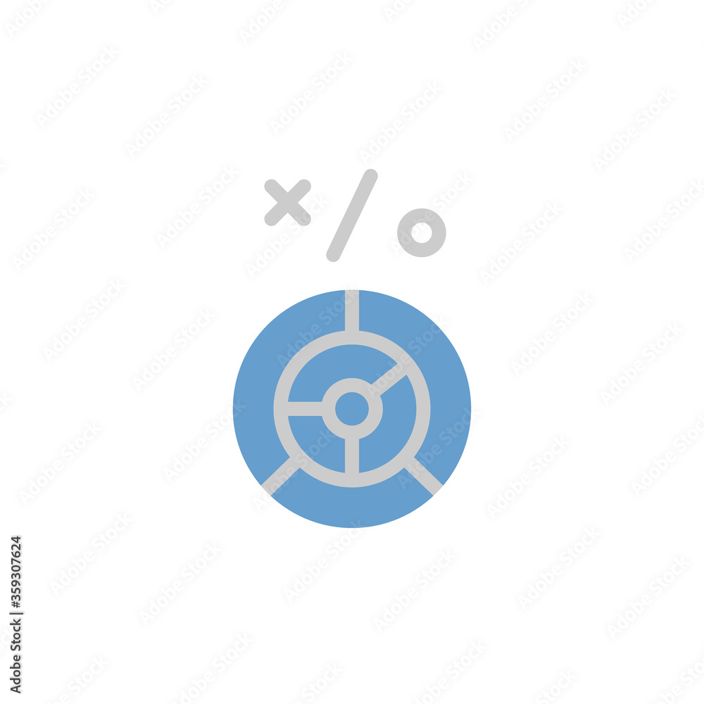 Poster labyrinth colored icon. simple colored element illustration. labyrinth concept symbol design from bu