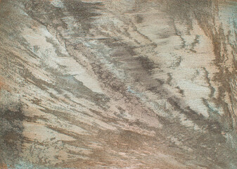 Textured paint floor with transitions of shades of brown. Abstract aged and mixed background of brown colors.