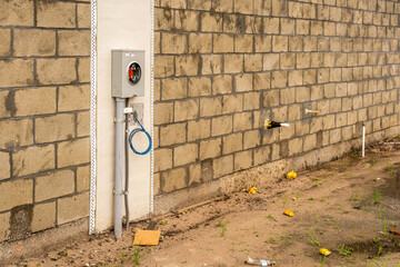 New home construction in west-central Florida from foundations, blockwork, framing, electrical, plumbing, HVAC, and setting trusses.