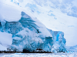 Icebergs in Antarctica