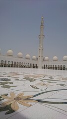 Sheikh Zayed Mosque in Abu Dhabi, United Arab Emirates 